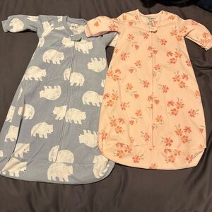 Fleece Sleep Sacks x2